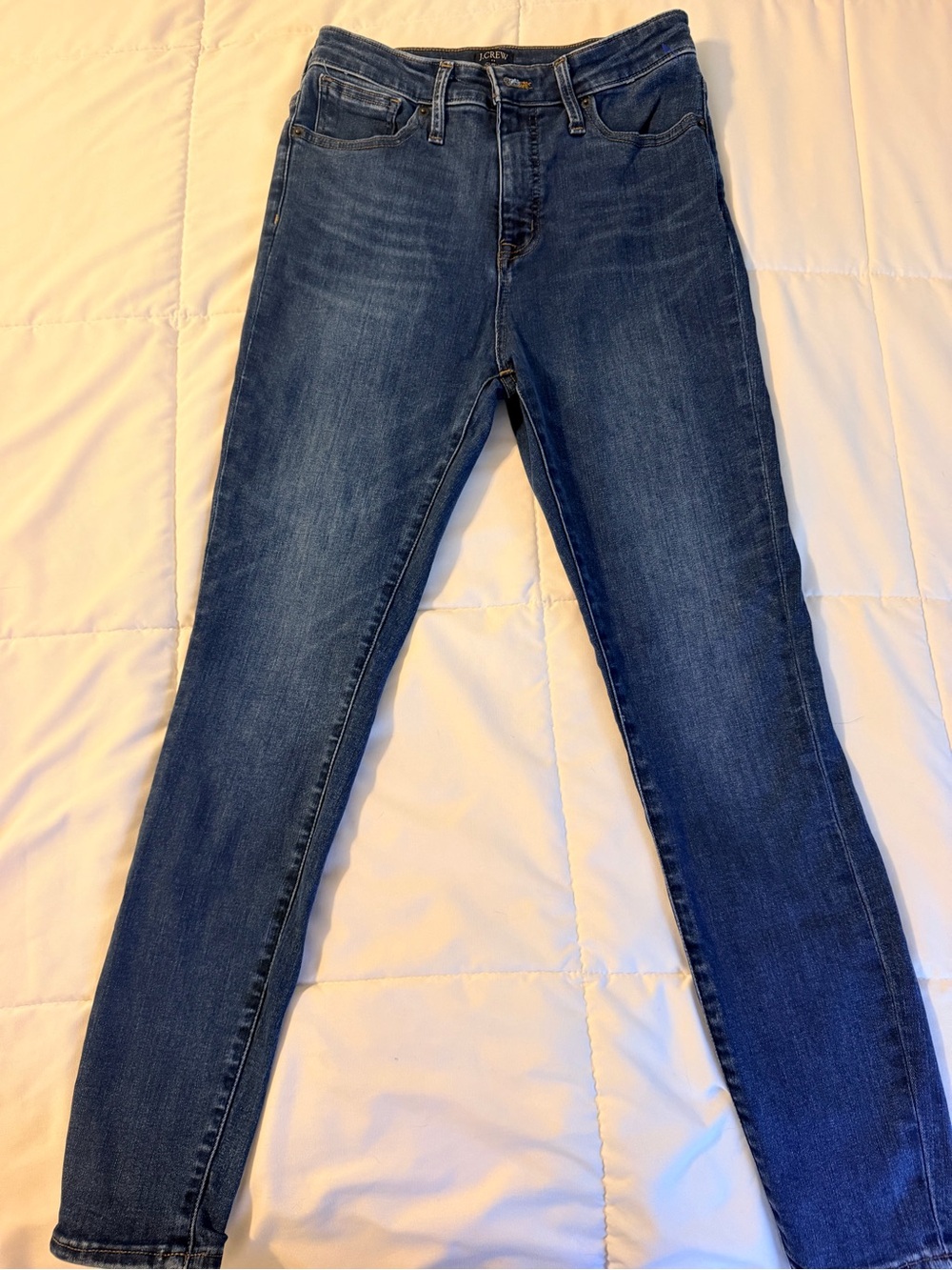 J. Crew Women's Skinny Jeans — Indigo Blue Wash